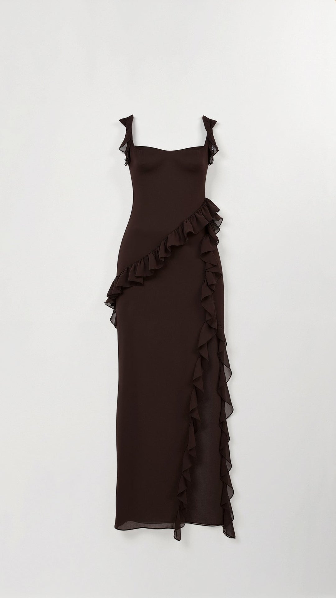 Wiktoria | Sukienka Maxi Wieczorowa Elegancka