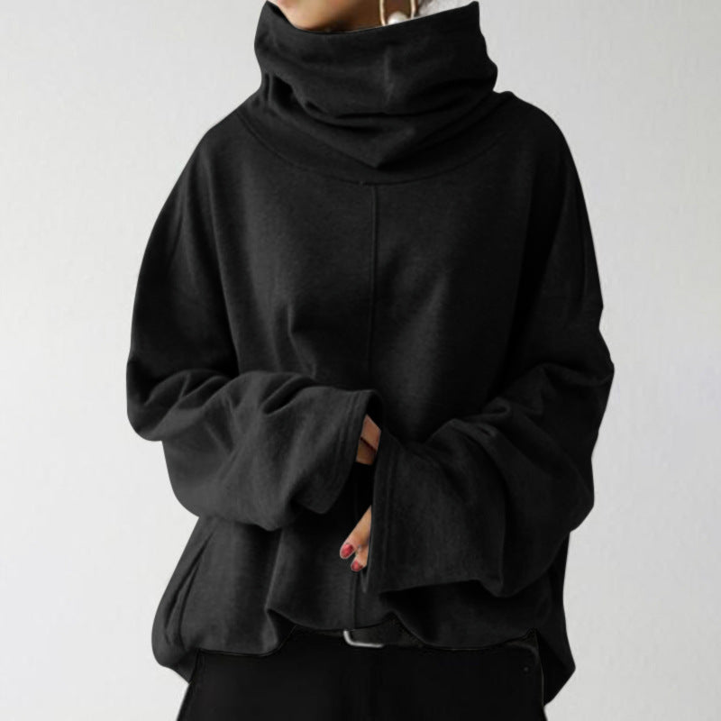 Sweter Damski z Golfem | Oversize