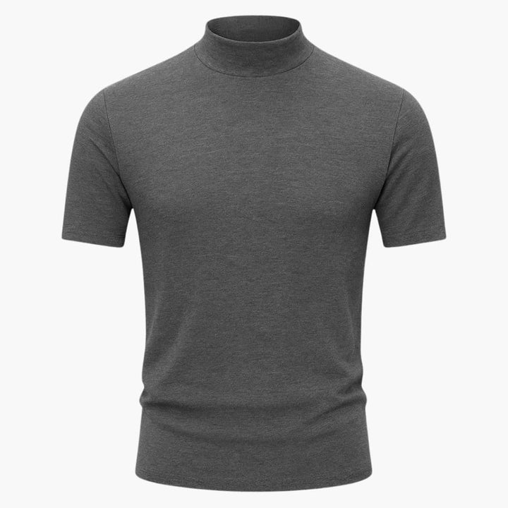 Filip | Koszulka Męska Ze Stójką Slim Fit
