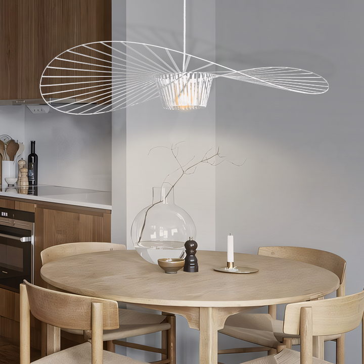 Wisząca Lampa LED O Ażurowej Formie Do Jadalni I Salonu