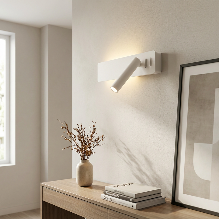 Lampa Ścienna LED Z Regulowanym Ramieniem Do Czytania