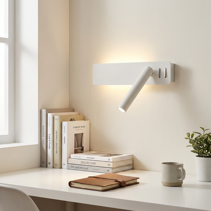 Lampa Ścienna LED Z Regulowanym Ramieniem Do Czytania