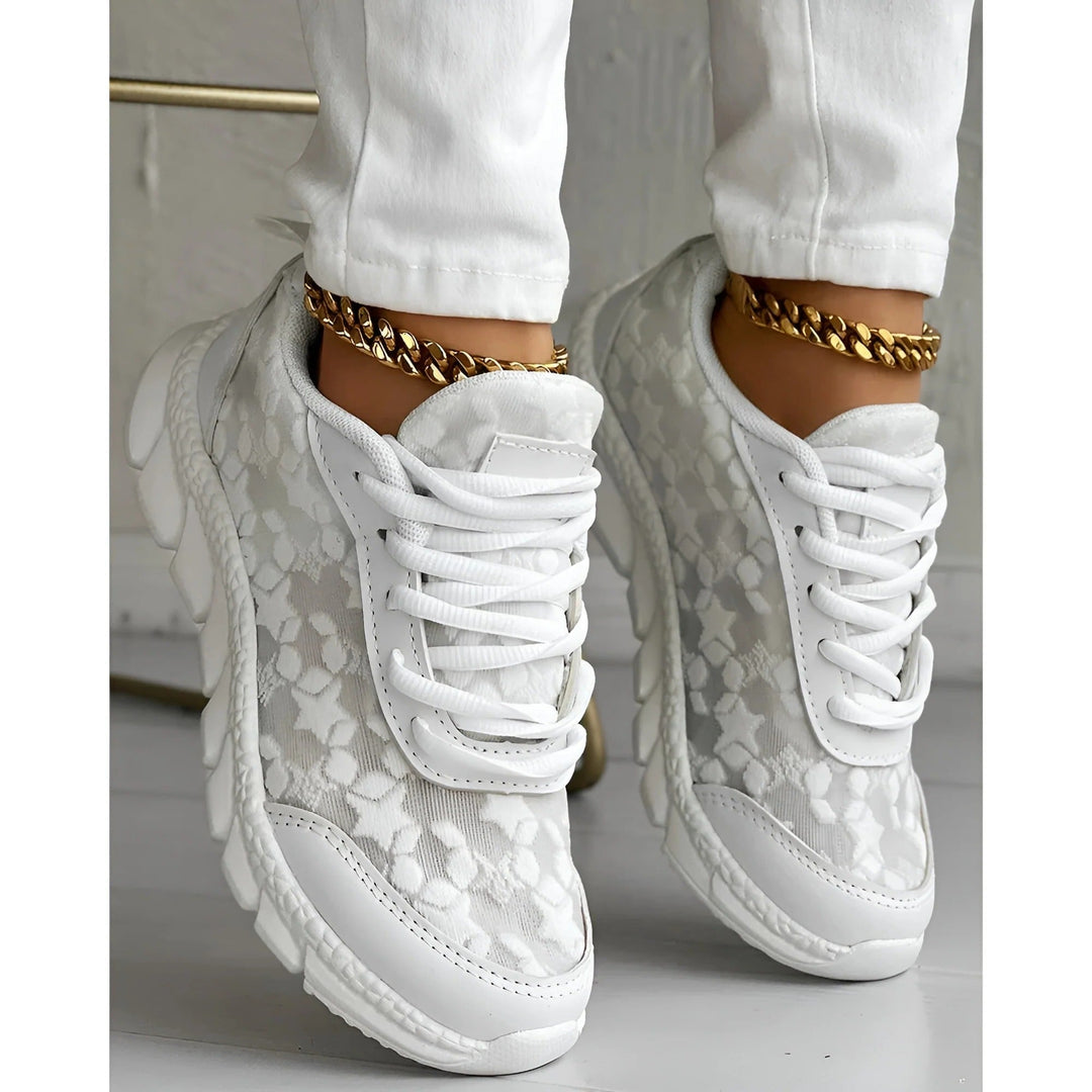 Oliwia | Sneakersy Damskie Koronkowe
