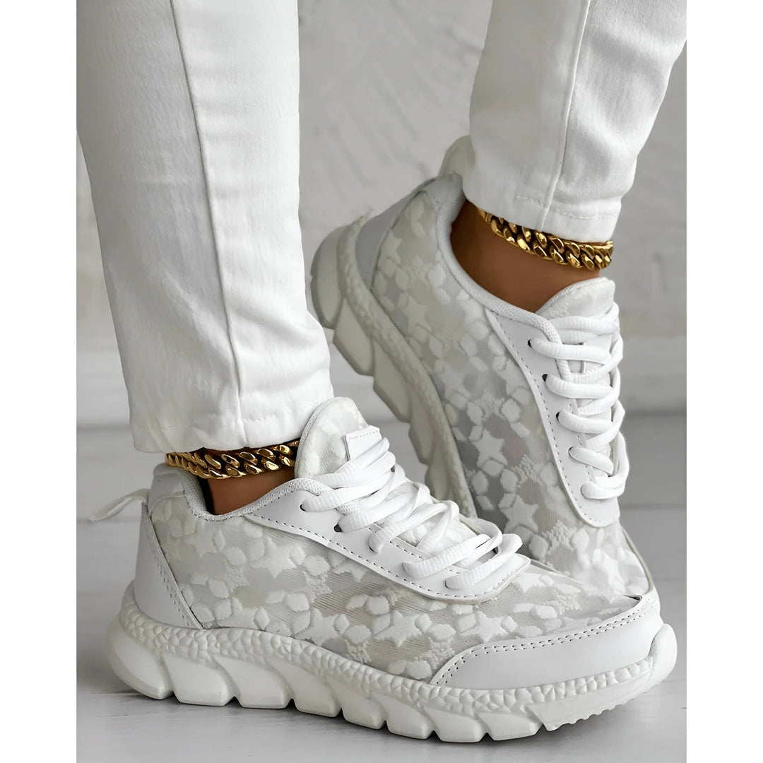 Oliwia | Sneakersy Damskie Koronkowe