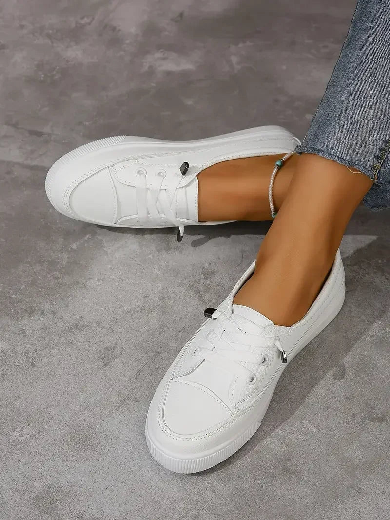 Sneakersy Damskie Sznurowane Codzienne