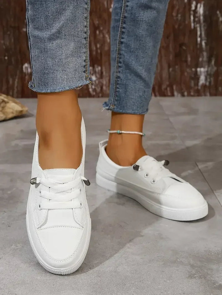 Sneakersy Damskie Sznurowane Codzienne