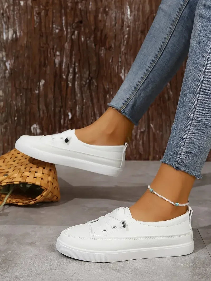 Sneakersy Damskie Sznurowane Codzienne
