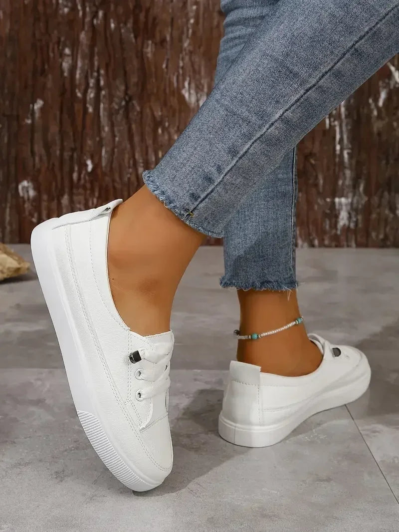 Sneakersy Damskie Sznurowane Codzienne