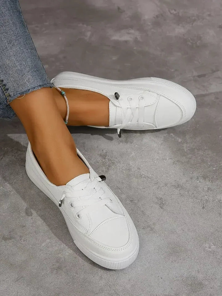 Sneakersy Damskie Sznurowane Codzienne
