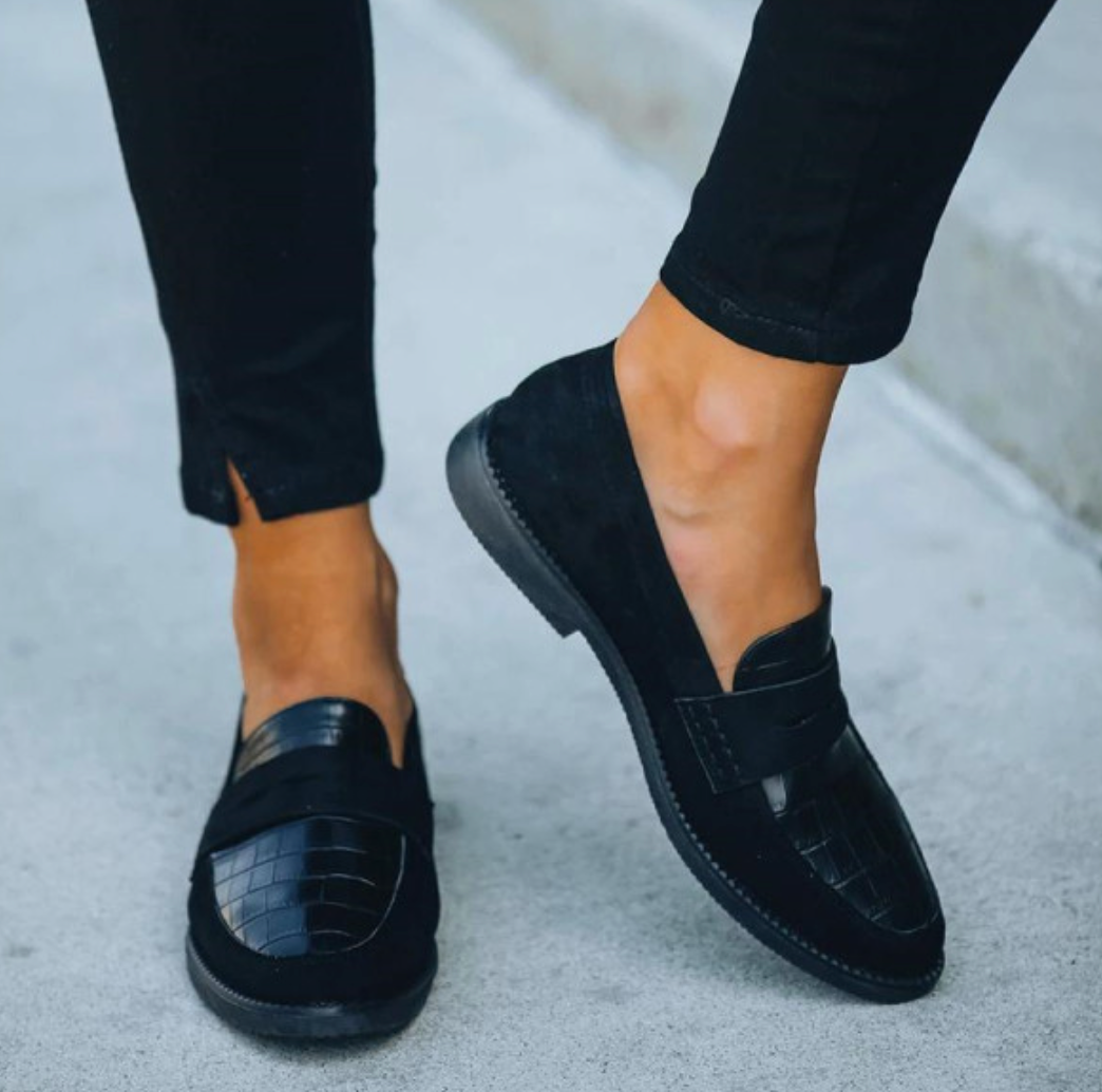 Buty Damskie Czarne Formalne do Stylizacji Wizytowych i Codziennych Dla Kobiet