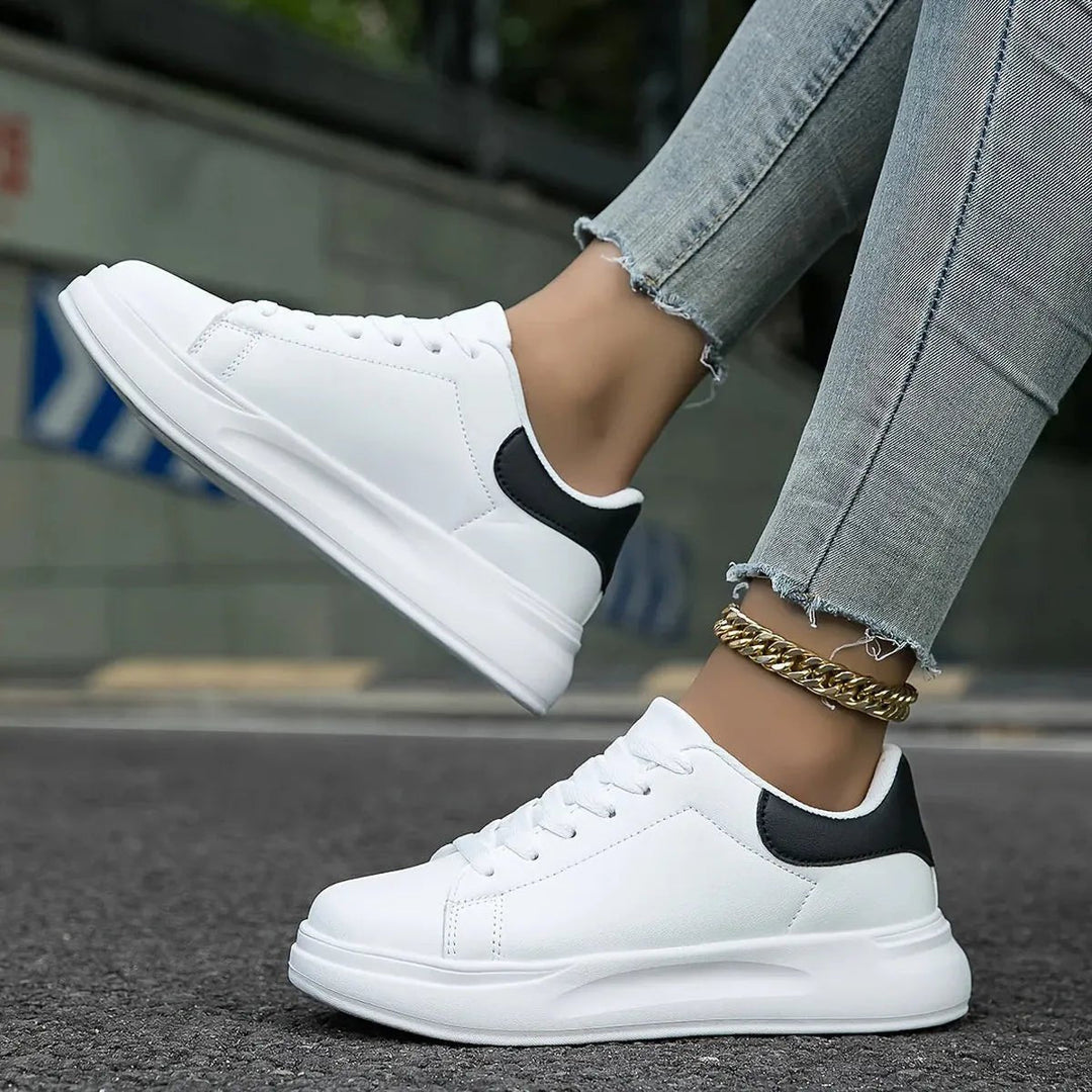 Ortopedyczne Sneakersy Damskie Białe