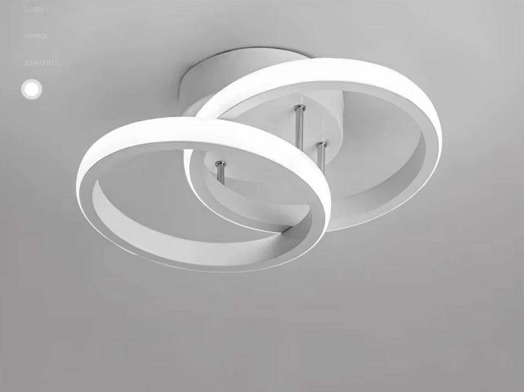 Lampa Sufitowa LED Z Geometryczną Formą Do Oświetlenia Wnętrz