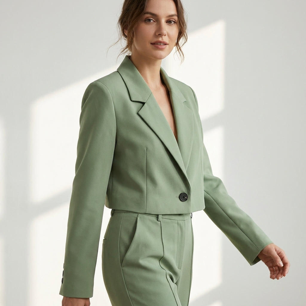 Pelagia | Marynarka Damska Krótka Elegancka