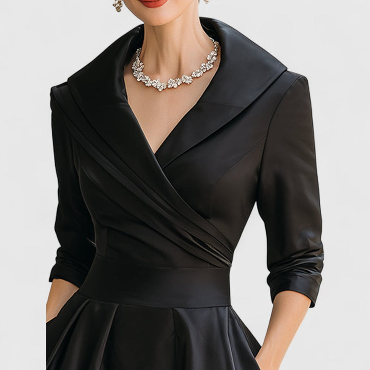 Sukienka Na Wesele Midi Elegancka