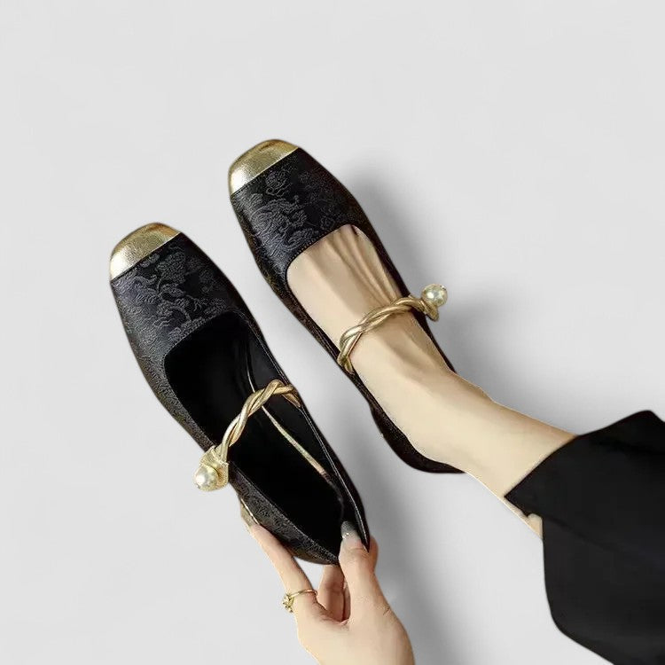 Buty Na Obcasie Mary Jane Damskie