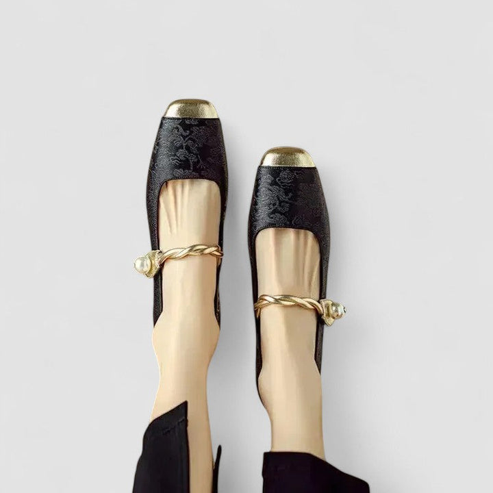 Buty Na Obcasie Mary Jane Damskie