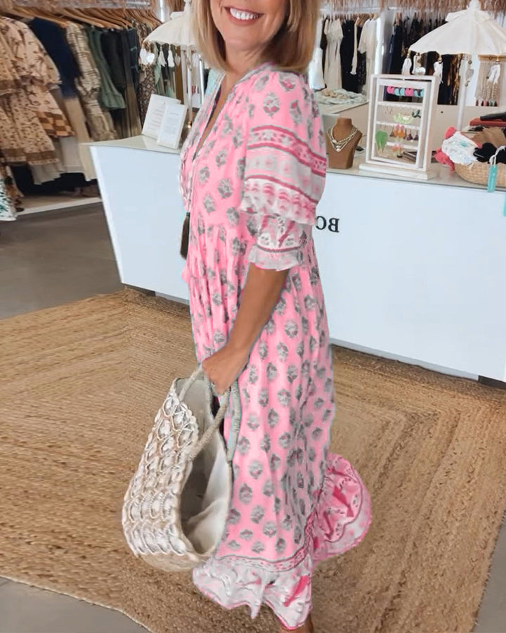 Natalia | Sukienka Damska Boho Zwiewna