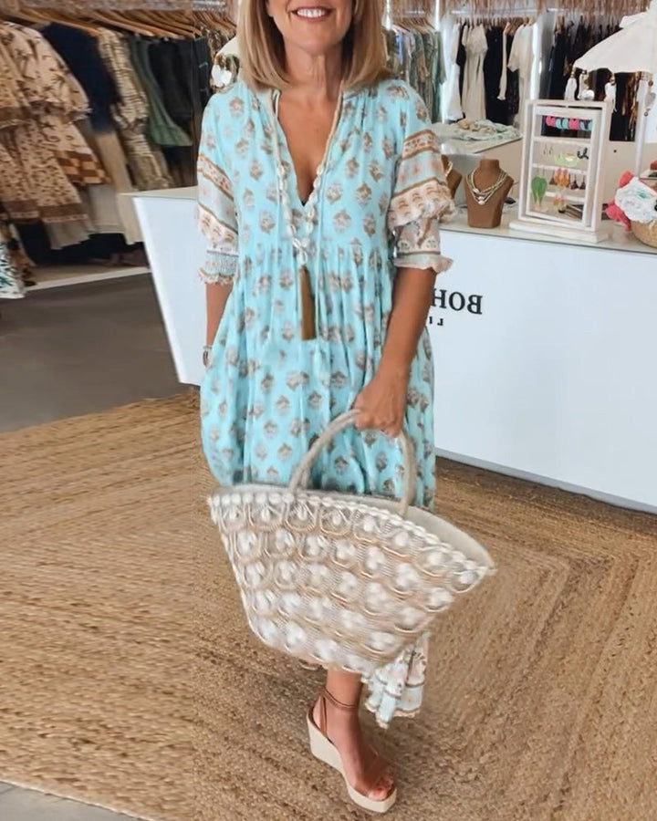 Natalia | Sukienka Damska Boho Zwiewna