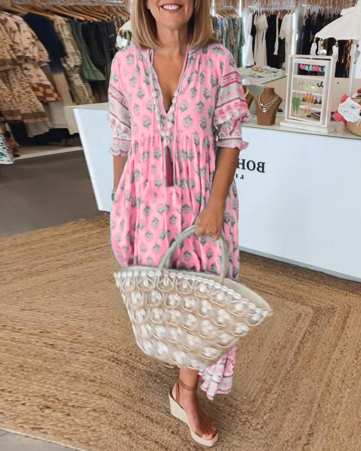 Natalia | Sukienka Damska Boho Zwiewna