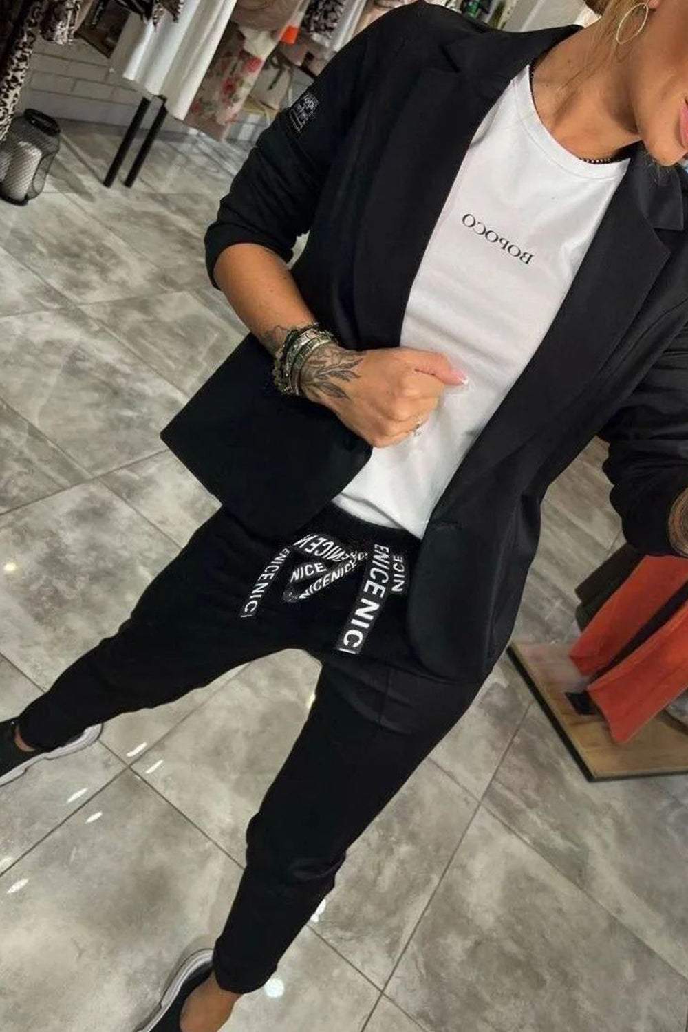 Zestaw Dwuczęściowy Damski Jednolity