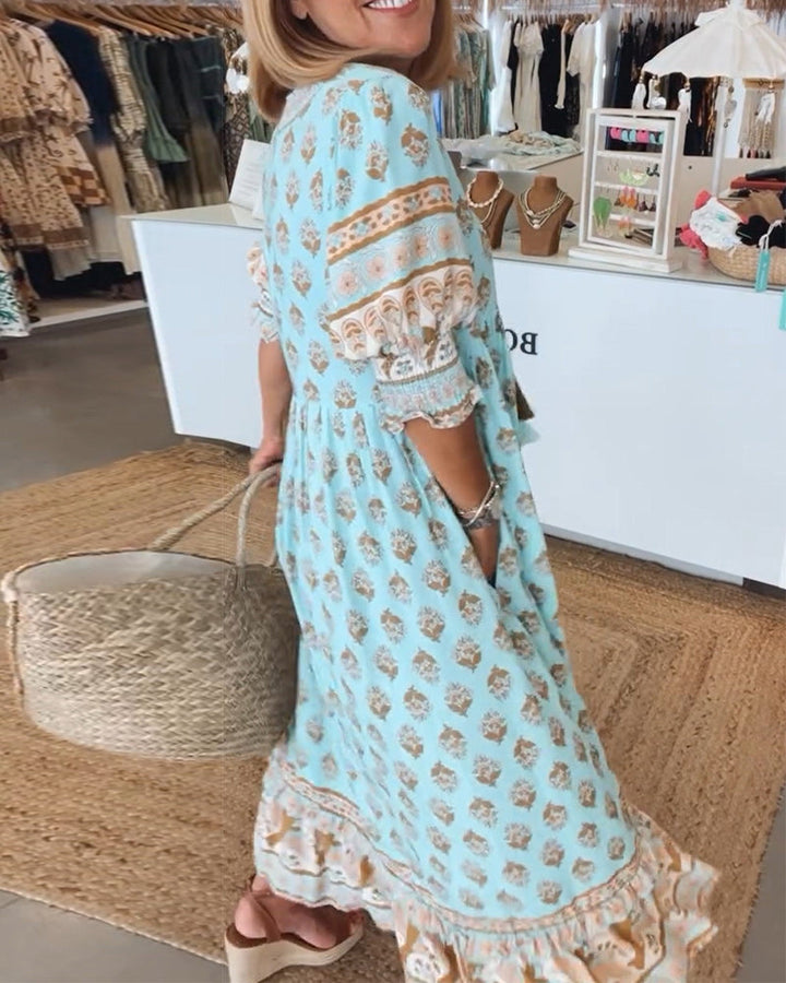 Natalia | Sukienka Damska Boho Zwiewna
