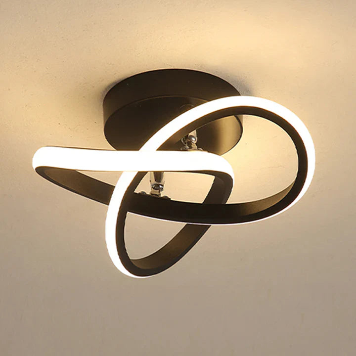 Lampa Sufitowa LED Z Geometryczną Formą Do Oświetlenia Wnętrz