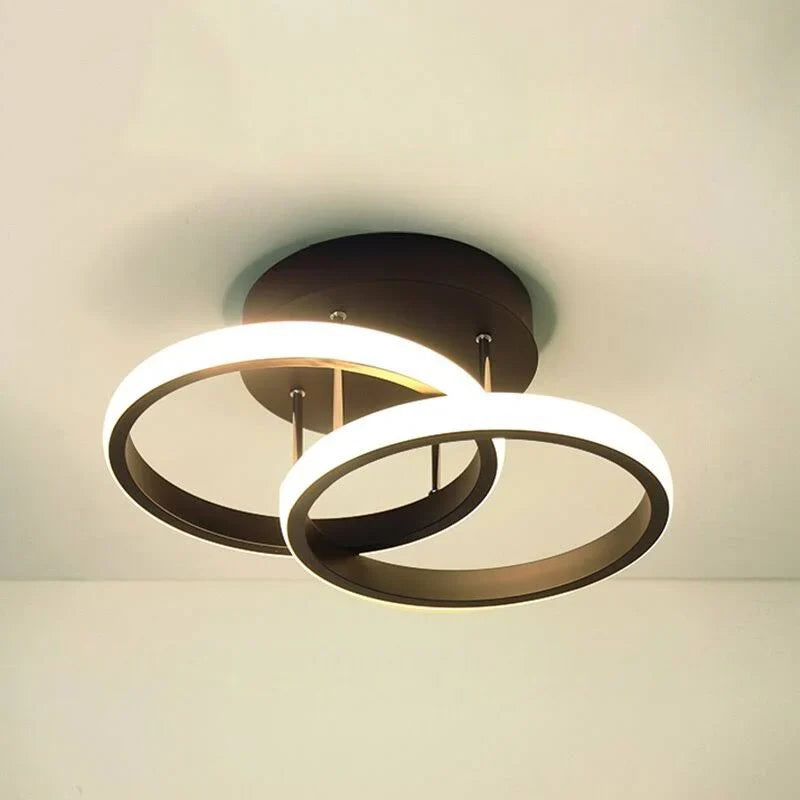 Lampa Sufitowa LED Z Geometryczną Formą Do Oświetlenia Wnętrz