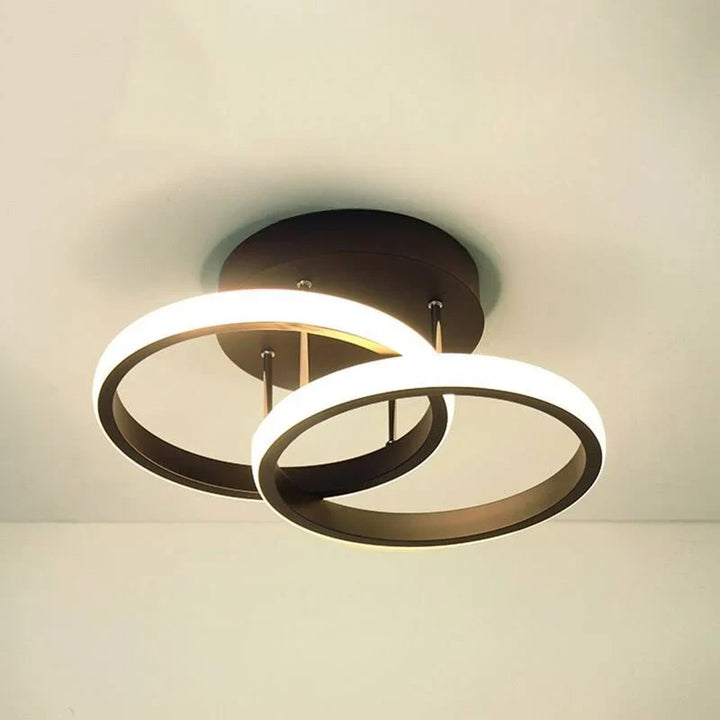 Lampa Sufitowa LED Z Geometryczną Formą Do Oświetlenia Wnętrz