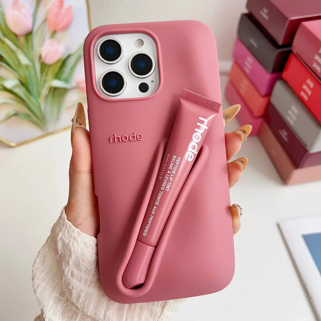 Etui Do iPhone Z Błyszczykiem Na Usta Do Modeli iPhone 13–17