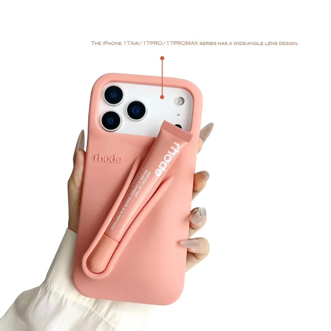 Etui Do iPhone Z Błyszczykiem Na Usta Do Modeli iPhone 13–17