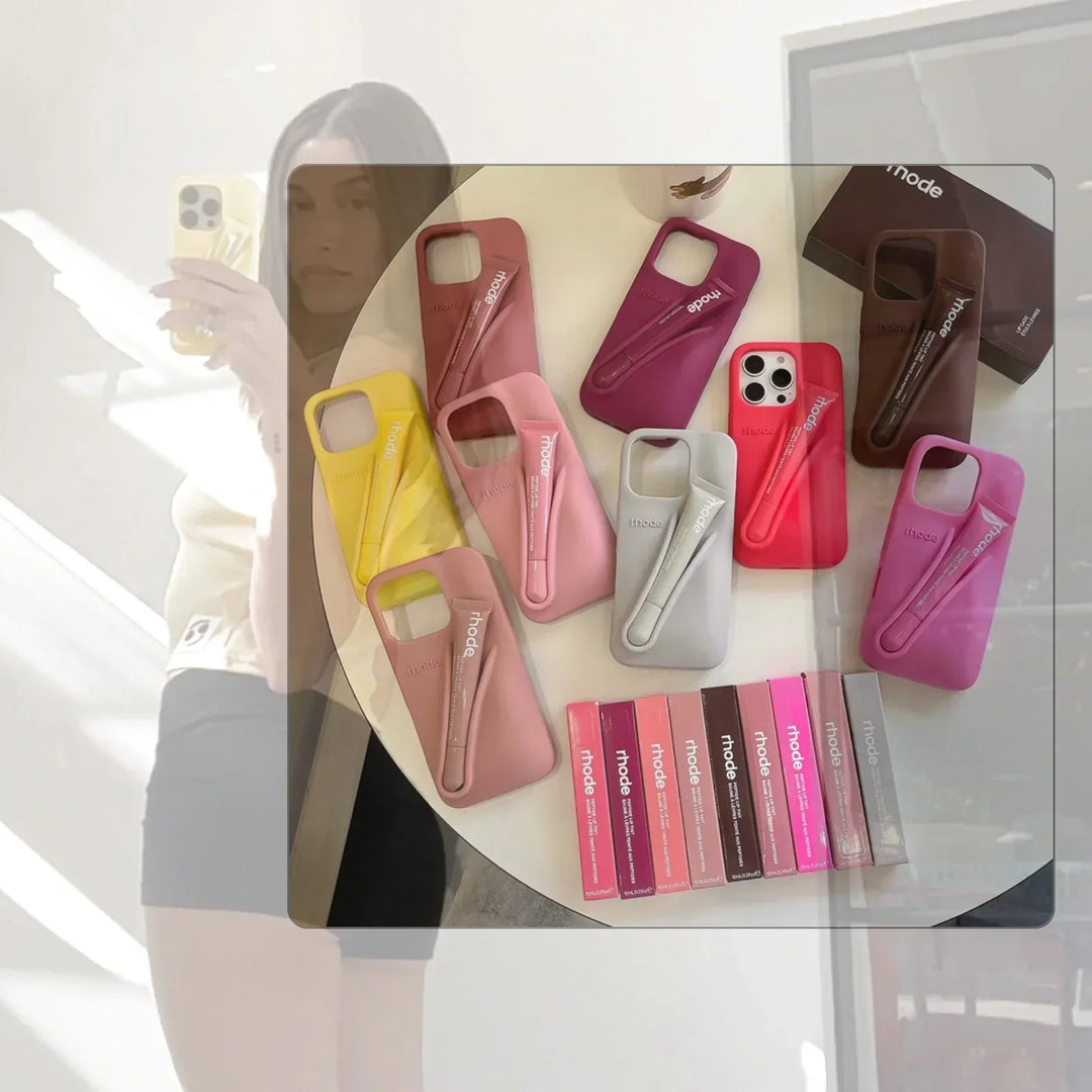Etui Do iPhone Z Błyszczykiem Na Usta Do Modeli iPhone 13–17