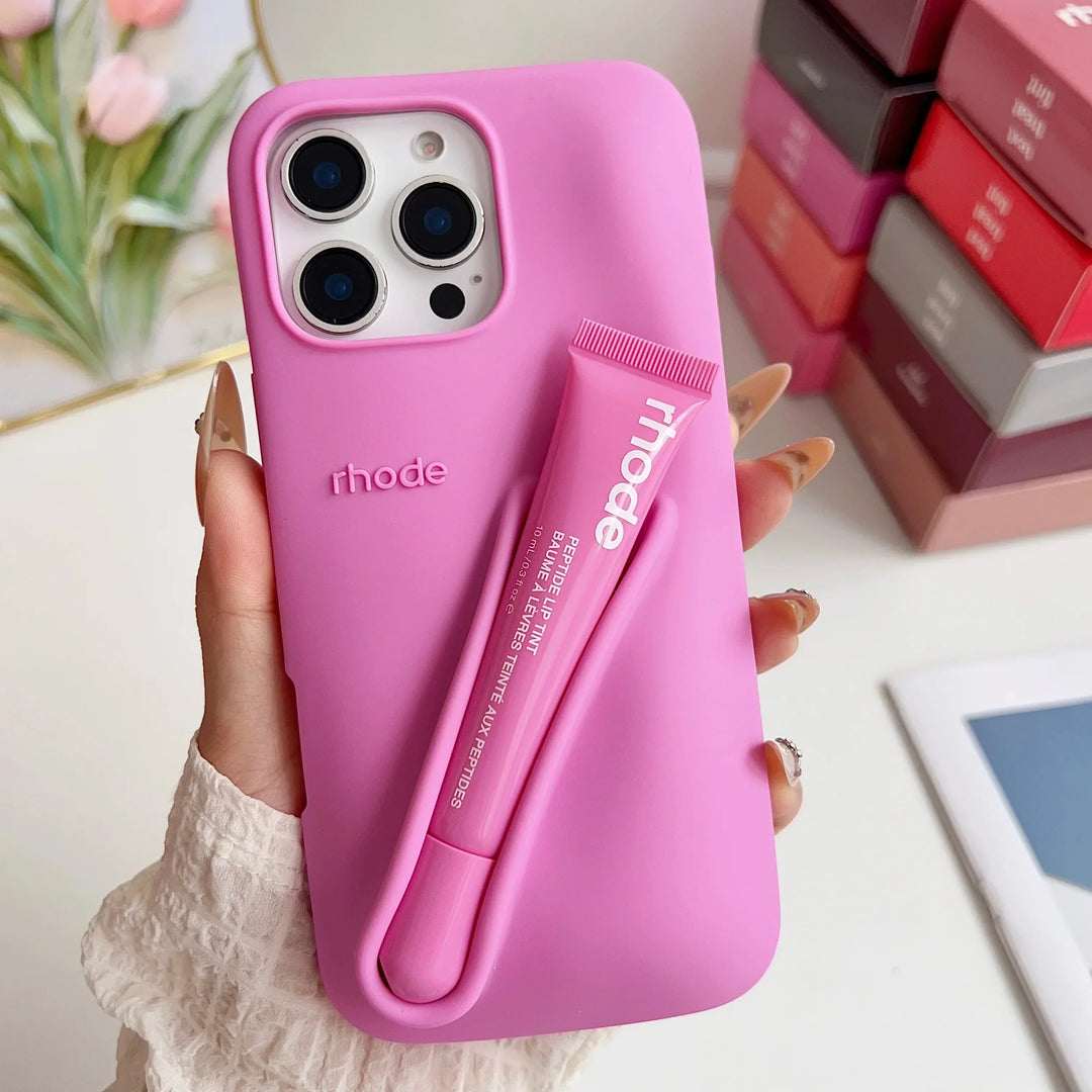 Etui Do iPhone Z Błyszczykiem Na Usta Do Modeli iPhone 13–17