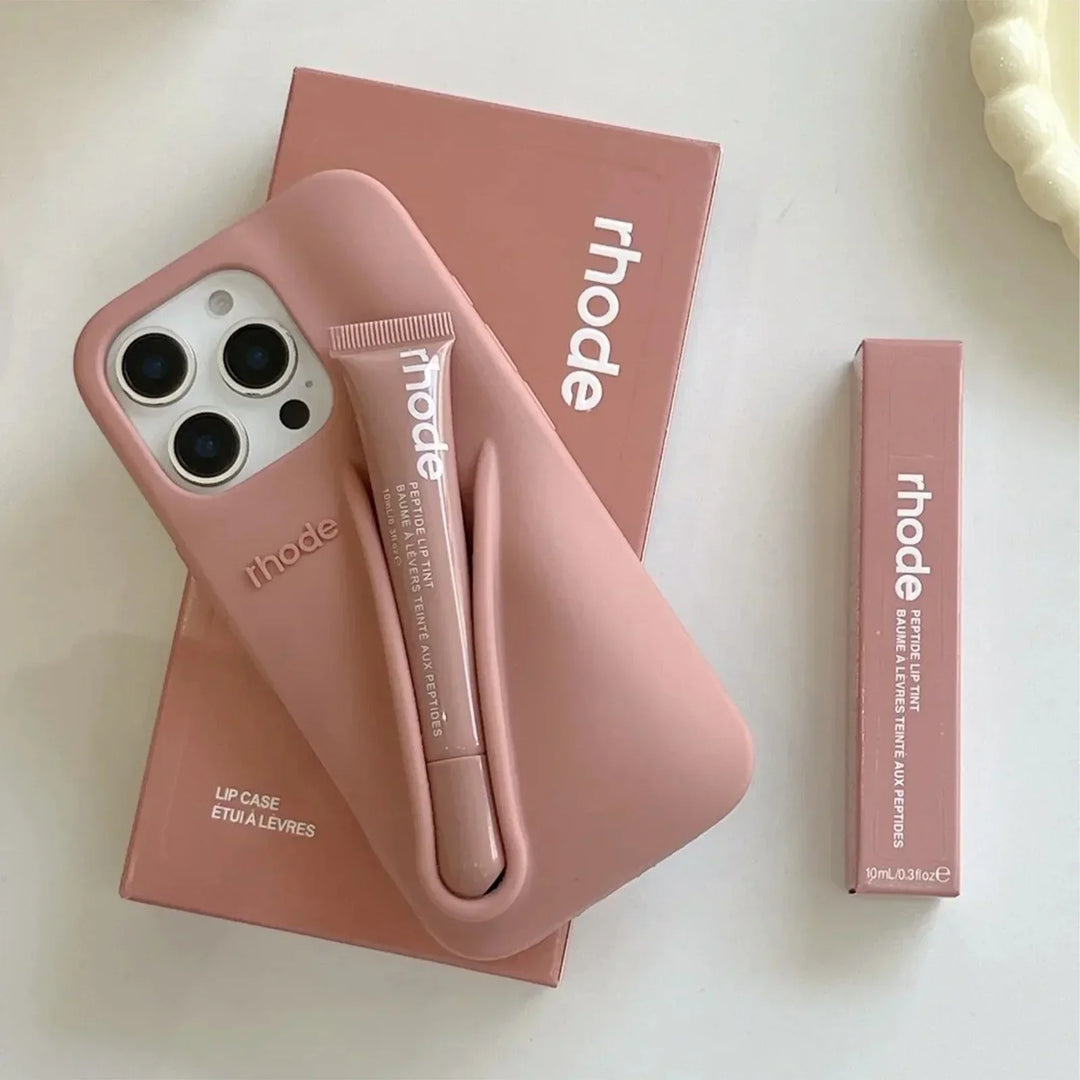 Etui Do iPhone Z Błyszczykiem Na Usta Do Modeli iPhone 13–17