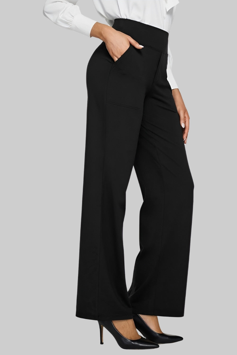 Amelia | Eleganckie Spodnie Z Miękkiej Dzianiny Jersey