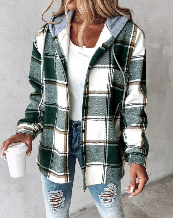 Bluza Damska Casual Z Kapturem I Nadrukiem