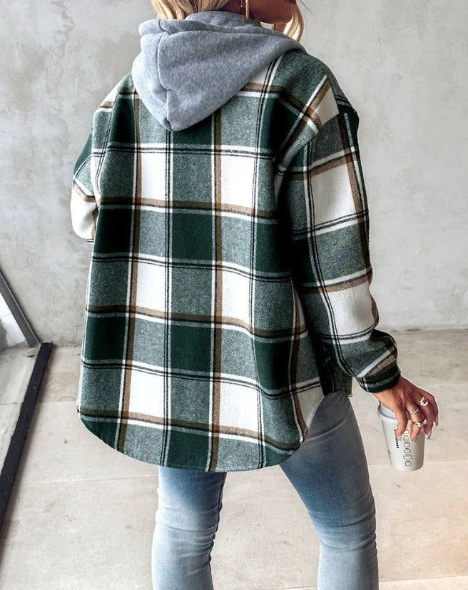 Bluza Damska Casual Z Kapturem I Nadrukiem