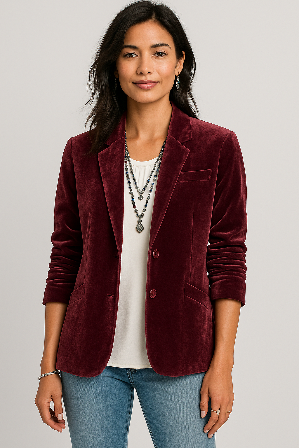 Vivienne | Damska Marynarka Premium Slim Fit