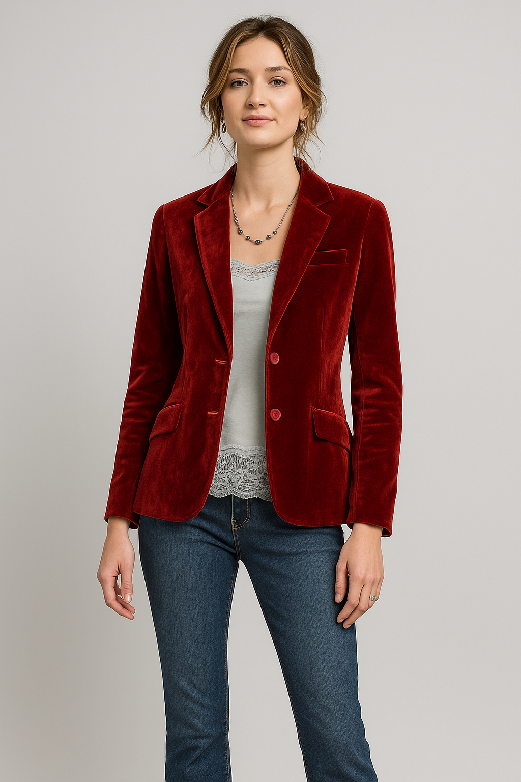 Vivienne | Damska Marynarka Premium Slim Fit