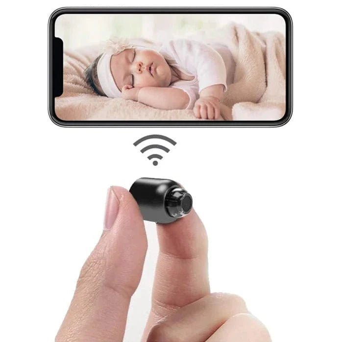Bezprzewodowa Mini Kamera WiFi Z Trybem Nocnym I Podglądem Mobilnym