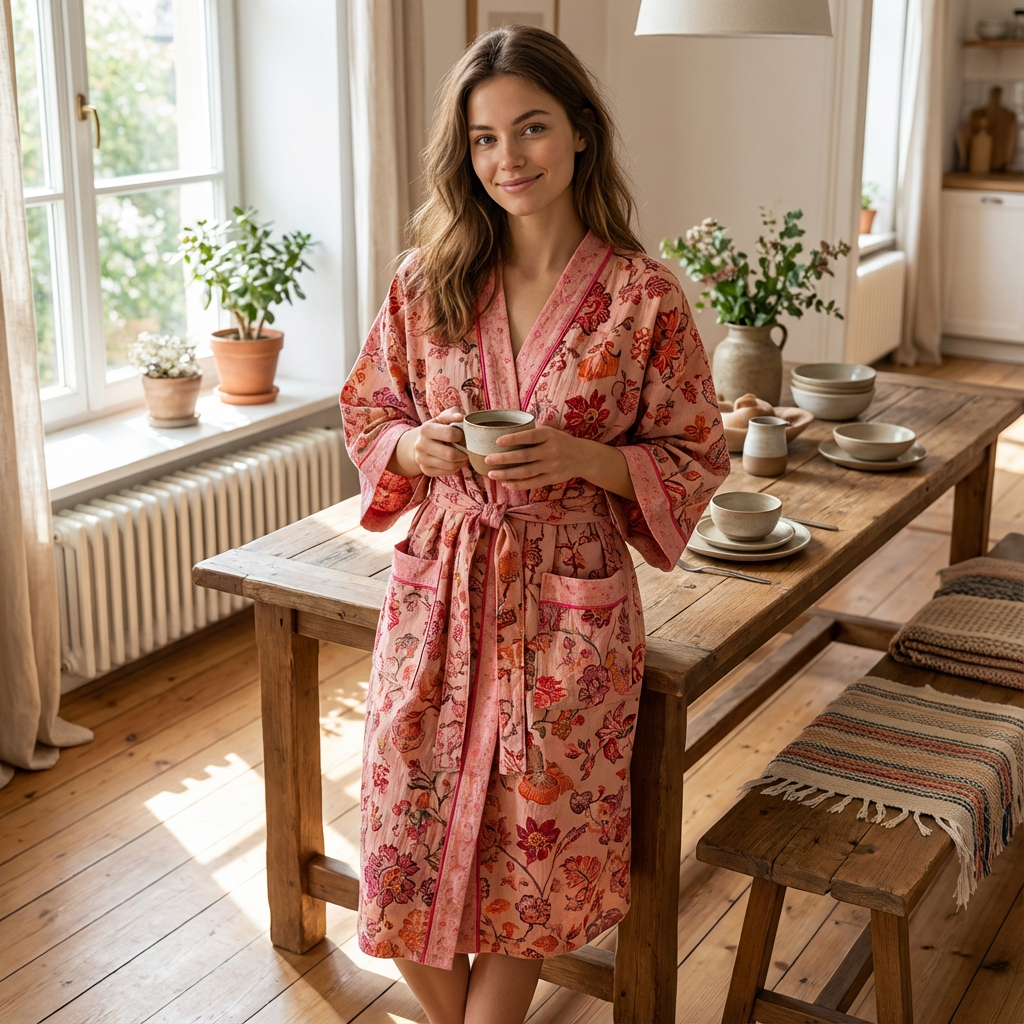 Szlafrok Damski Kimono