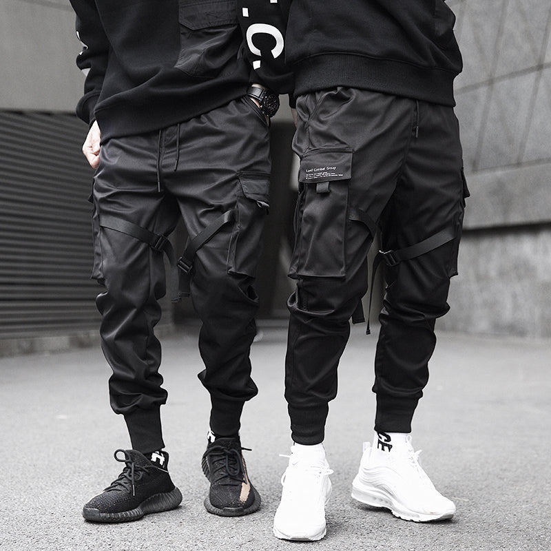 Spodnie Męskie Joggery Cargo Techwear