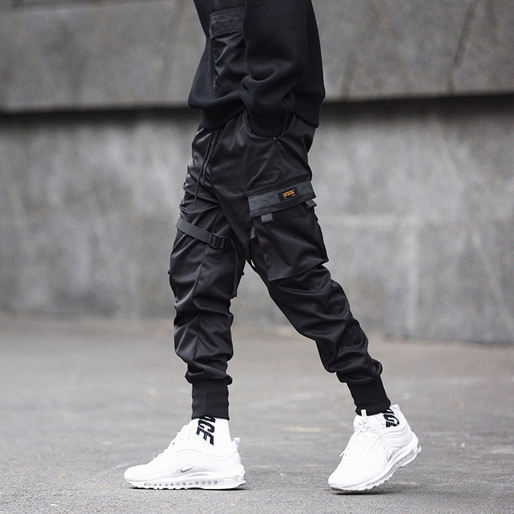 Spodnie Męskie Joggery Cargo Techwear