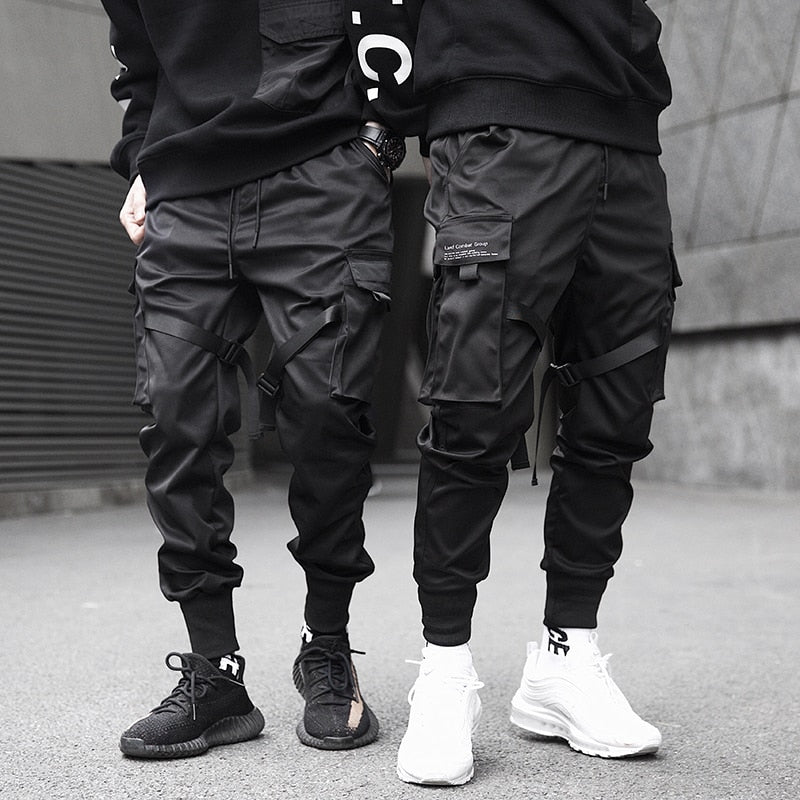 Spodnie Męskie Joggery Cargo Techwear