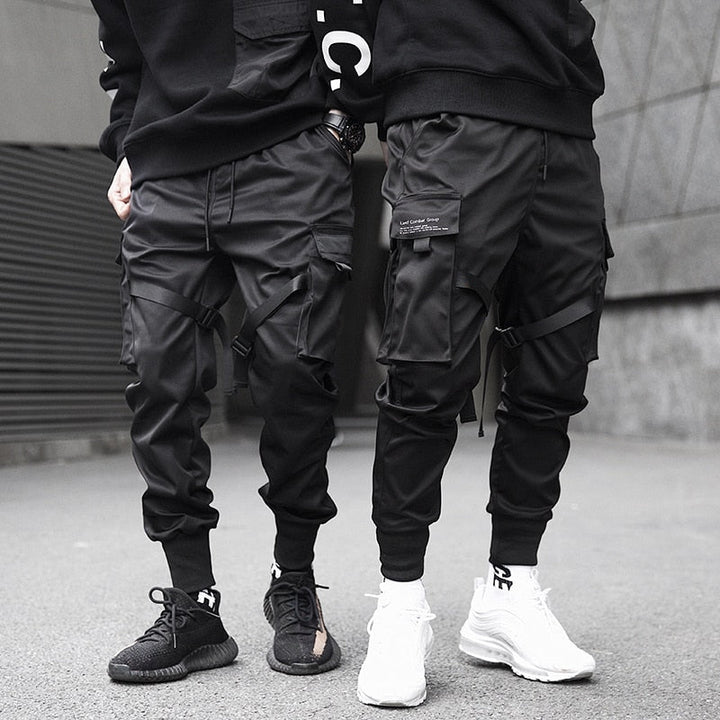 Spodnie Męskie Joggery Cargo Techwear