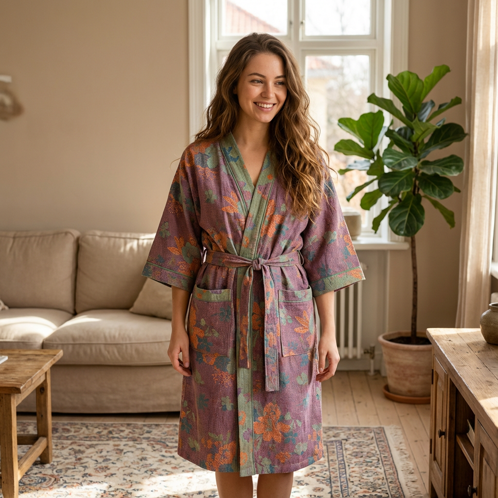 Szlafrok Damski Kimono