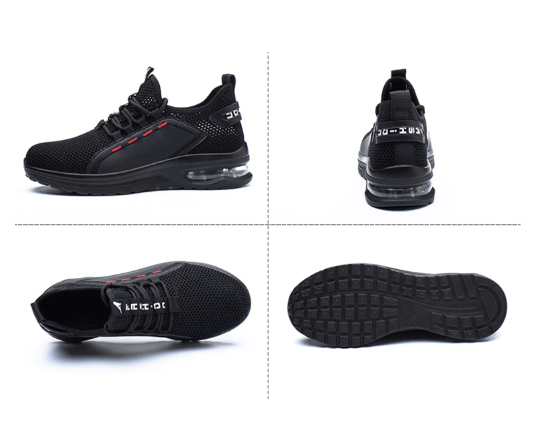 Męskie Buty Robocze z Ochronną Nasadą i Antypoślizgową Podeszwą