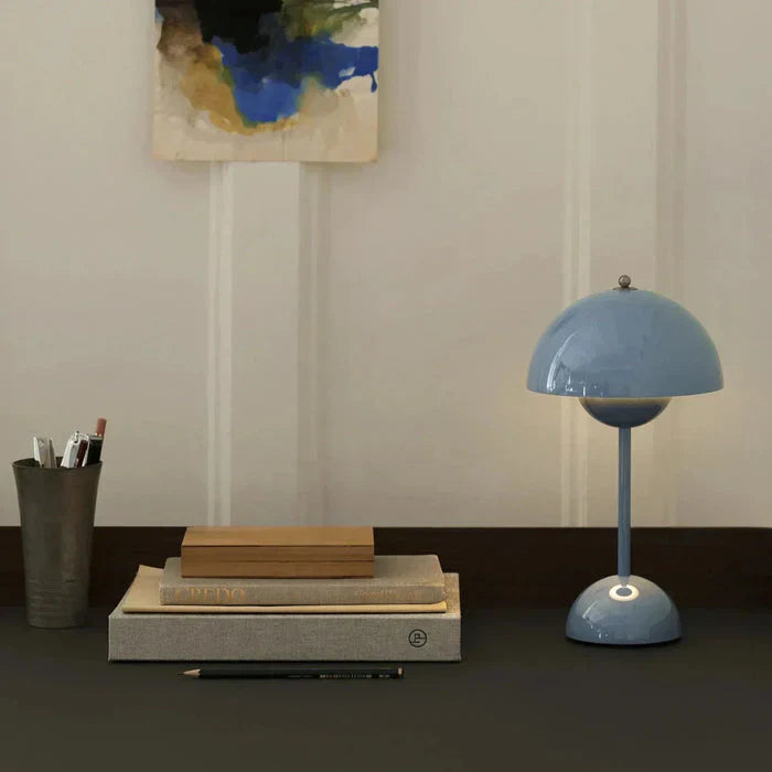 Lampa Stołowa LED Bezprzewodowa Z Regulacją Jasności USB