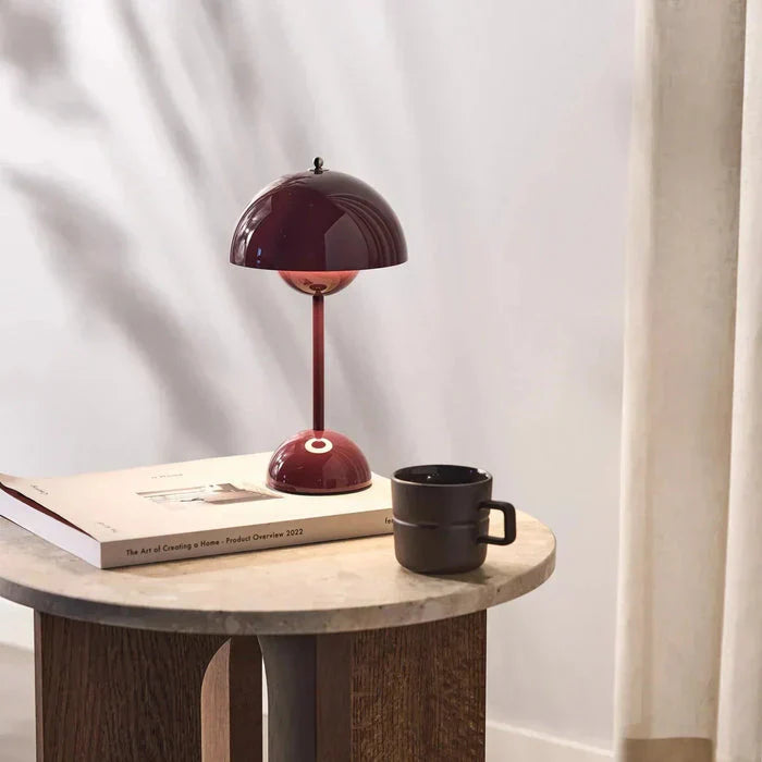 Lampa Stołowa LED Bezprzewodowa Z Regulacją Jasności USB