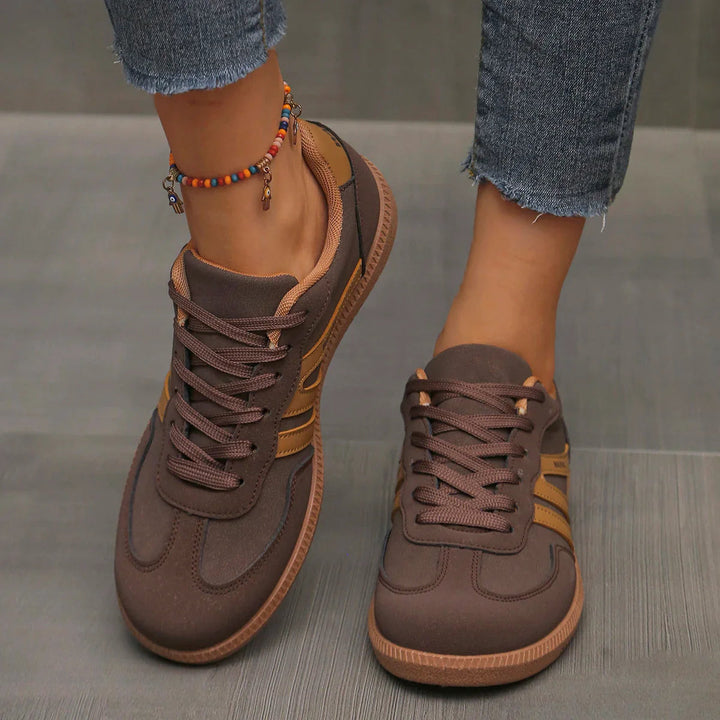 Magda | Sneakersy Damskie Niskie Sznurowane