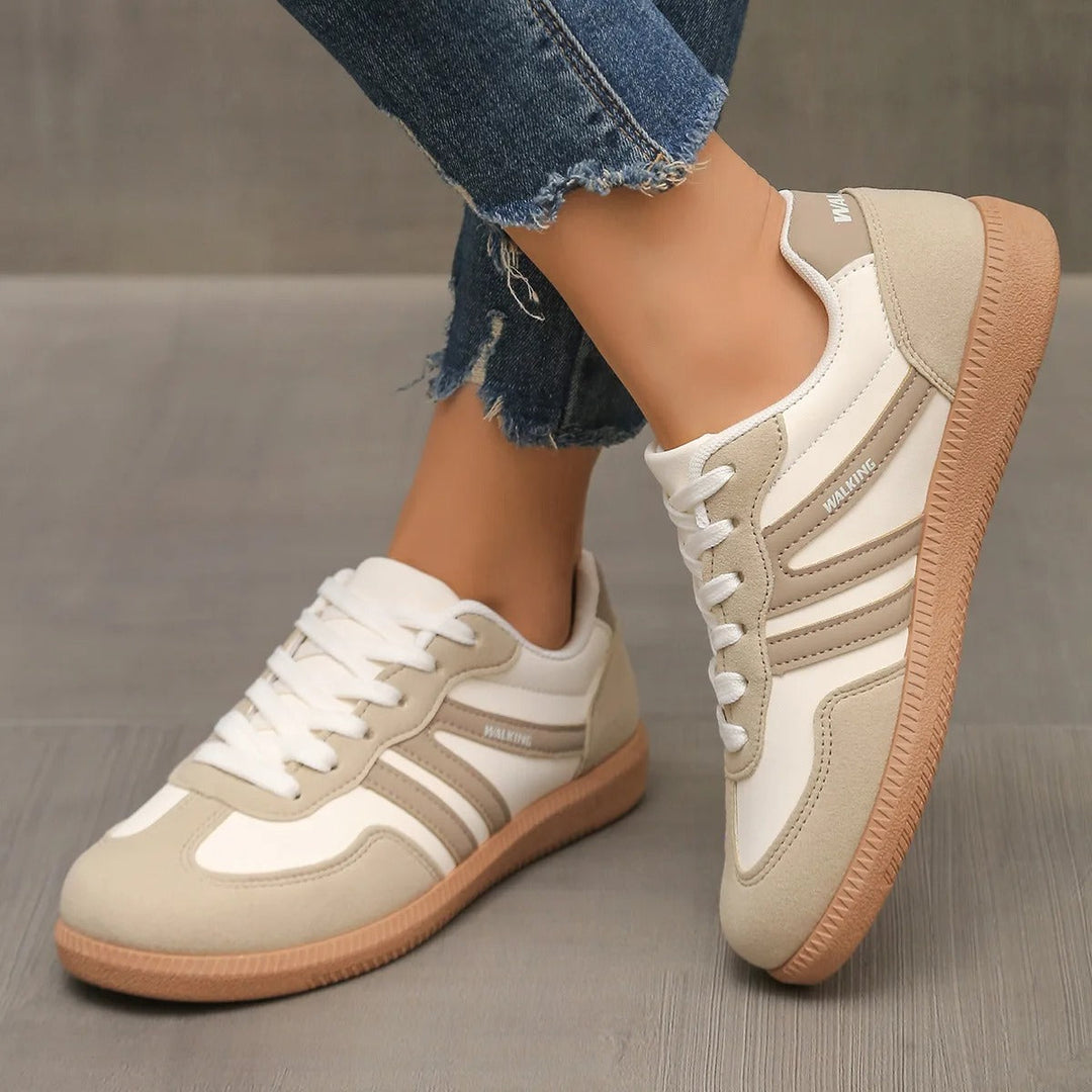 Magda | Sneakersy Damskie Niskie Sznurowane